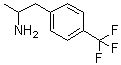 structure of CAS# 1626-74-0, 4-(三氟甲基)安非他命