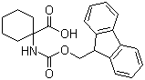 structure of CAS# 162648-54-6, 1-[[(9H-Fluoren-9-ylmethoxy)carbonyl]amino]cyclohexanecarboxylic acid