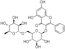 CAS 登录号：16268-50-1, 高良姜素 3-芸香糖苷