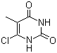 structure of CAS# 1627-28-7, 6-氯胸腺嘧啶