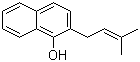 CAS 登录号：16274-34-3, 2-异戊烯基-1-萘酚
