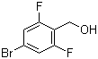 structure of CAS# 162744-59-4, 4-溴-2,6-二氟苄醇