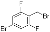 structure of CAS# 162744-60-7, 4-溴-2,6-二氟苄溴