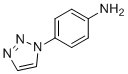 structure of CAS# 16279-88-2, 4-(1H-1,2,3-三唑-1-基)苯胺
