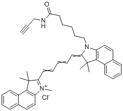structure of CAS# 1628790-37-3, 炔基-菁染料