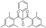 structure of CAS# 162881-26-7, 苯基双(2,4,6-三甲基苯甲酰基)氧化膦
