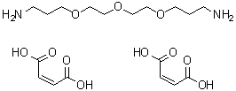 CAS # 1629579-82-3, 3,3'-[Oxybis(2,1-ethanediyloxy)]bis-1-propanamine (2Z)-2-butenedioate (1:2)