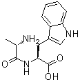 structure of CAS# 16305-75-2, L-Alanyl-L-tryptophan