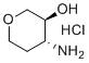 CAS # 1630815-44-9, (3S,4R)-4-aminooxan-3-ol hydrochloride