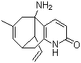 CAS # 163089-71-2, Huperzine C, (5R,9R,11R)-5-Amino-11-ethenyl-5,6,9,10-tetrahydro-7-methyl-5,9-methanocycloocta[b]pyridin-2(1H)-one