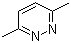 3,6-Dimethylpyridazine molecular structure (CAS 1632-74-2)
