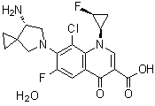 CAS 登录号：163253-37-0, 西他沙星水合物