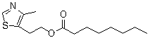 structure of CAS# 163266-17-9, 辛酸 2-(4-甲基-5-噻唑基)乙酯