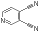 structure of CAS# 1633-44-9, 吡啶-3,4-二甲腈