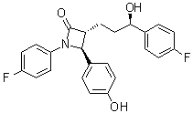 CAS # 163380-16-3, (3R,4S)-1-(4-Fluorophenyl)-3-[(3R)-3-(4-fluorophenyl)-3-hydroxypropyl]-4-(4-hydroxyphenyl)-2-azetidinone