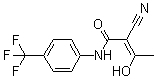 structure of CAS# 163451-81-8, Teriflunomide
