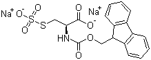 structure of CAS# 163558-30-3, Fmoc-S-sulfo-L-cysteine disodium salt