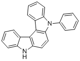 structure of CAS# 1637752-63-6, 5-苯基-5,8-二氢吲哚并[2,3-c]咔唑