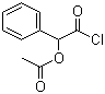 CAS # 1638-63-7, 2-Acetoxy-2-phenylacetyl chloride, 1-(Chloroformyl)benzyl acetate, O-Acetylmandelic acid chloride
