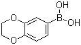 structure of CAS# 164014-95-3, 1,4-Benzodioxane-6-boronic acid
