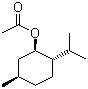 CAS 登录号：16409-45-3, 乙酸薄荷酯, 5-甲基-2-(1-甲基乙基)环己基乙酸酯