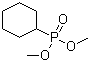 环己基膦酸二甲酯分子结构 (CAS 1641-61-8)