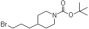 structure of CAS# 164149-27-3, 4-(3-溴丙基)哌啶-1-羧酸叔丁酯