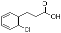structure of CAS# 1643-28-3, 3-(2-氯苯基)丙酸