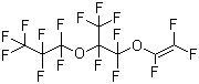 CAS 登录号：1644-11-7, 2-(全氟丙氧基)全氟丙基三氟乙烯基醚