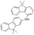CAS 登录号：1644054-07-8, N-(9,9-二甲基-9H-芴-4-基)-9,9-二甲基-9H-芴-2-胺