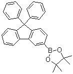 structure of CAS# 1644466-71-6, 2-(9,9-二苯基-9H-芴-3-基)-4,4,5,5-四甲基-1,3,2-二氧硼杂环戊烷
