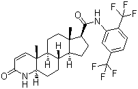 CAS # 164656-23-9, Dutasteride, (5alpha,17beta)-N-{2,5-Bis(trifluoromethyl)phenyl}-3-oxo-4-azaandrost-l-ene-17-carboxamide