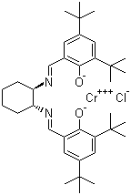 structure of CAS# 164931-83-3, (S,S)-N,N'-双(3,5-二叔丁基亚水杨基)-1,2-环己二胺氯化铬(III)