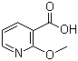 2-Methoxynicotinic acid molecular structure (CAS 16498-81-0)