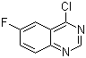 structure of CAS# 16499-61-9, 4-氯-6-氟喹唑啉