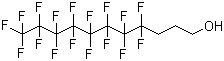 structure of CAS# 1651-41-8, 3-全氟辛基丙醇