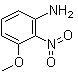 structure of CAS# 16554-47-5, 2-Nitro-3-methoxyaniline