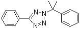 structure of CAS# 165670-57-5, 2-(1-Methyl-1-phenylethyl)-5-phenyl-2H-tetrazole