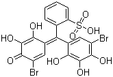 structure of CAS# 16574-43-9, 溴焦酚红