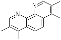 3,4,7,8-Tetramethyl-1,10-phenanthroline molecular structure (CAS 1660-93-1)