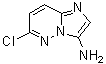 structure of CAS# 166176-45-0, 6-Chloroimidazo[1,2-b]pyridazin-3-amine