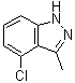CAS # 16640-87-2, 4-Chloro-3-methyl-1H-indazole
