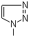 structure of CAS# 16681-65-5, 1-甲基-1,2,3-三氮唑