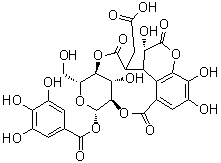 CAS # 166833-80-3, Chebulanin, Terminalic acid, Terminalic acid (tannin)