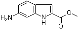 structure of CAS# 167027-30-7, 6-氨基-1H-吲哚-2-羧酸甲酯