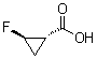 structure of CAS# 167073-07-6, (1S,2R)-2-氟环丙烷羧酸