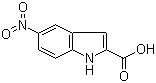 structure of CAS# 16730-20-4, 5-硝基吲哚-2-甲酸