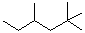 structure of CAS# 16747-26-5, 2,2,4-Trimethylhexane