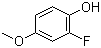 structure of CAS# 167683-93-4, 2-Fluoro-4-methoxyphenol