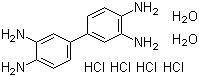 structure of CAS# 167684-17-5, 3,3'-二氨基联苯胺盐酸盐